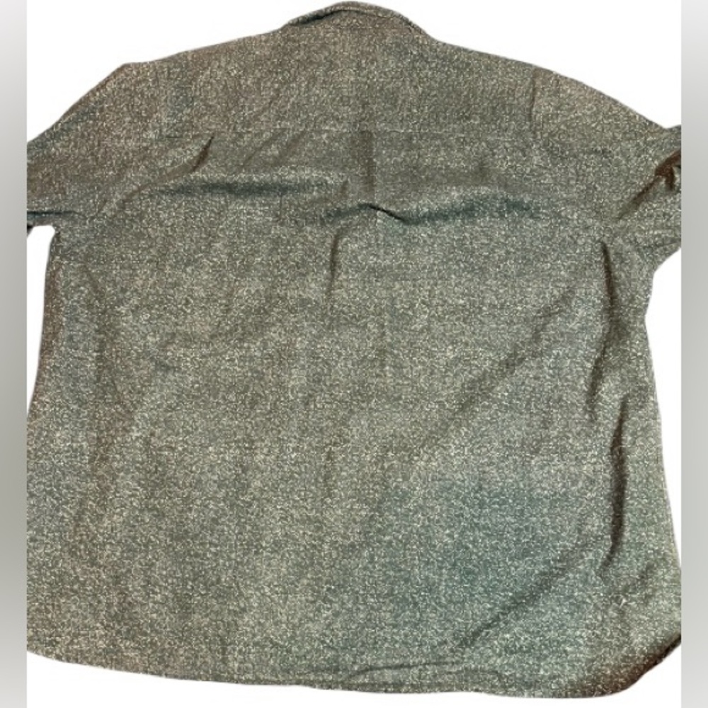Freedom Foundry Mens Chamois Green Flannel Button Down Shirt size XL - Picture 6 of 12